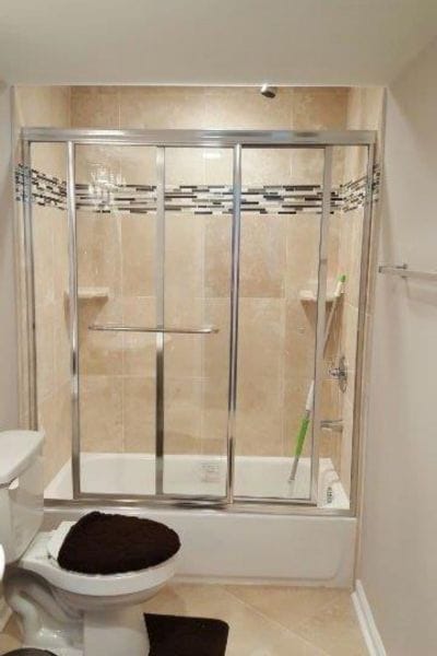 Rectangle Shower Enclosure by Cardinal rectangle shower enclosure with waterfall decorative heavy glass swinging door