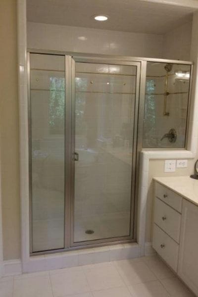 Rectangle Shower Enclosure by Cardinal rectangle shower enclosure with waterfall decorative heavy glass swinging door