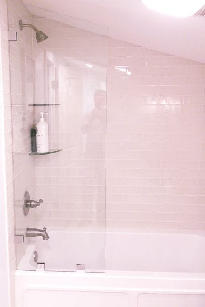 Rectangle Shower Enclosure by Cardinal rectangle shower enclosure with waterfall decorative heavy glass swinging door