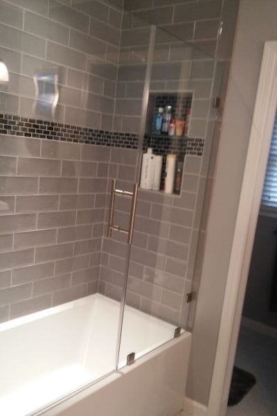 Rectangle Shower Enclosure by Cardinal rectangle shower enclosure with waterfall decorative heavy glass swinging door