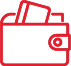 Wallet icon.