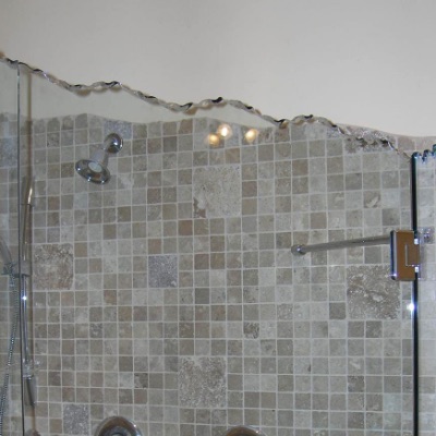 Rectangle Shower Enclosure by Cardinal rectangle shower enclosure with waterfall decorative heavy glass swinging door
