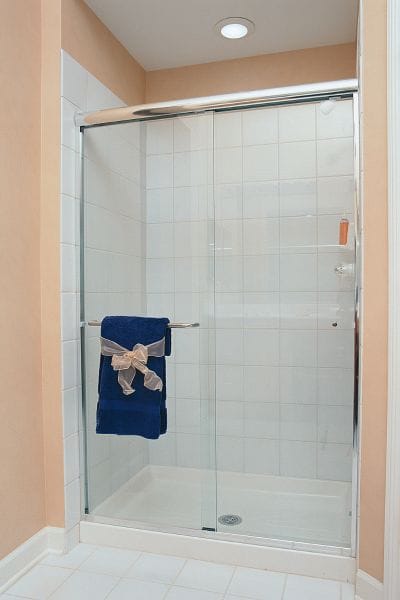 Rectangle Shower Enclosure by Cardinal rectangle shower enclosure with waterfall decorative heavy glass swinging door