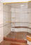 wall frameless heavy glass shower enclosure
