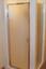 rectangle shower enclosure with waterfall decorative heavy glass swinging door