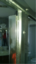 tilting shower door